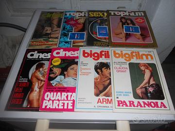Riviste vintage Cinestop - Big Film e altre