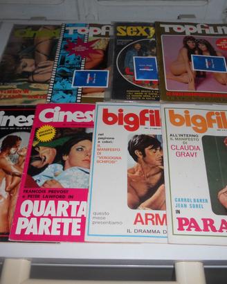 Riviste vintage Cinestop - Big Film e altre