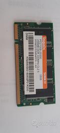 RAM Hynix 256MB DDR 333MHz PC2700 Notebook