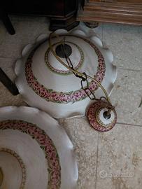lampadari con decori