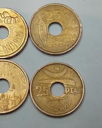 lotto monete spagna