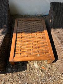 Tavolino da giardino in legno