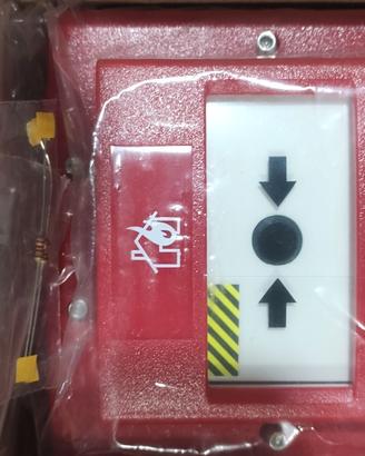 pulsante d'allarme analogico Inim