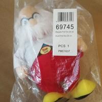 Peluche Prof Dix Dixan mascotte