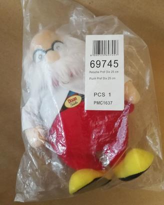 Peluche Prof Dix Dixan mascotte