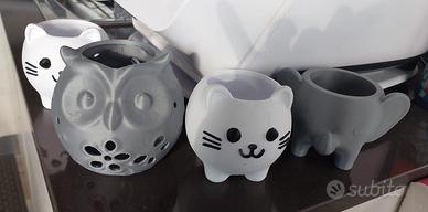 Vasetti decorativi Animali stampati in 3D 