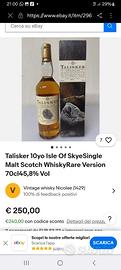 Talisker 10 Year Old whisky