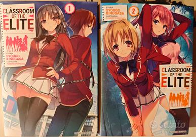 Classroom of the Elite vol 1 e 2