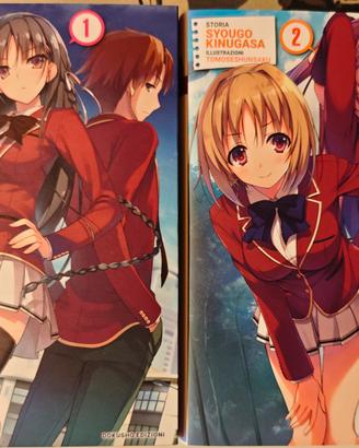 Classroom of the Elite vol 1 e 2
