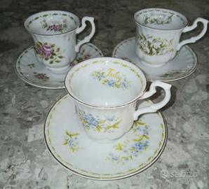 Tazze con piattino royal albert