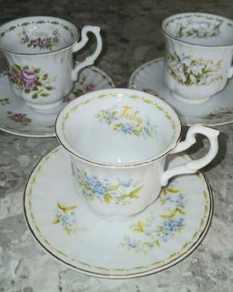 Tazze con piattino royal albert