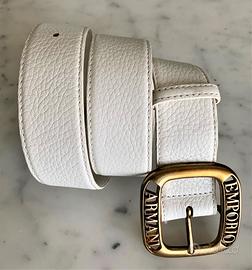 Cintura donna Emporio Armani bianca