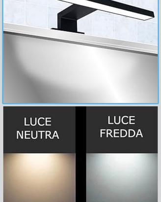Luce Led due pezzi