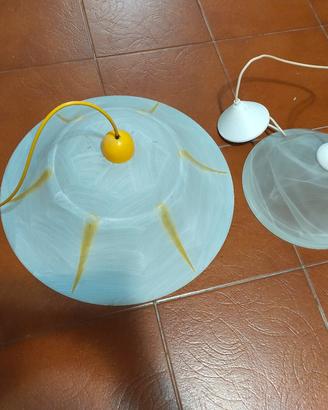 2 lampadari ".. DISCO VOLANTE.." cucina