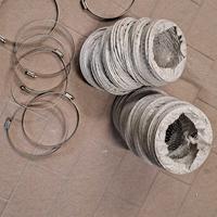 2 flessibili pvc per  condotte aria