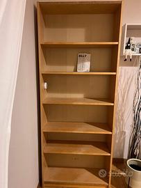 Libreria Ikea Billy effetto betulla