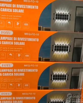 Lampada Solare 10 Led