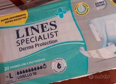 PANNOLINI LINES 2 NEW PACKS TG. L.