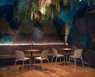 Sedia Hug con cuscino idrorepellente