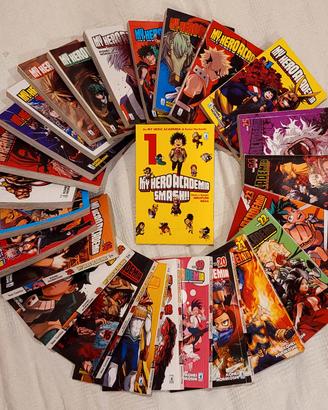 My Hero Academia Manga Set Vol. 1-25 + MHA Smash!