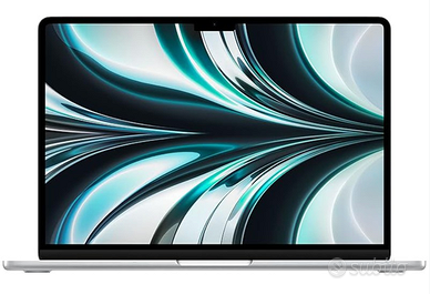 apple macbook air m2 argento 256 gb perfetto