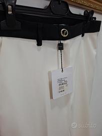 Pantalone elegante Artigli bianco