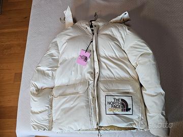 Piumino North face x gucci nuovo con cartellino