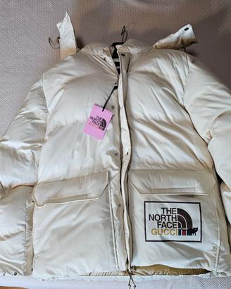 Piumino North face x gucci nuovo con cartellino