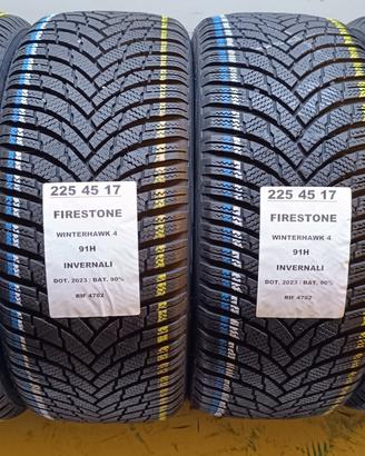 4 GOMME 225 45 17 FIRESTONE 2023 INV RIF4702