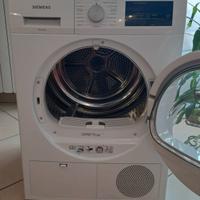 asciugatrice Siemens potenza carico 8 kg.