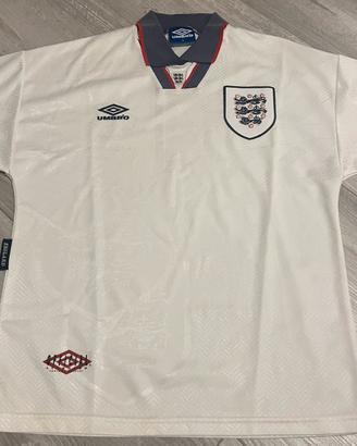 England Home Shirt 1993-1995 Umbro Vintage