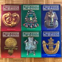 Enciclopedia di 6 libri sull' archeologia