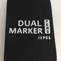 72 Pennarelli punta fine e punta brush