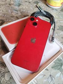 IPhone 13 rosso 128 giga. 92% battria originale 