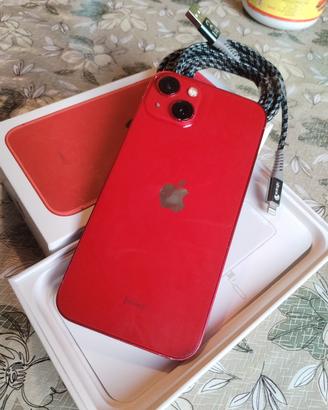 IPhone 13 rosso 128 giga. 92% battria originale 