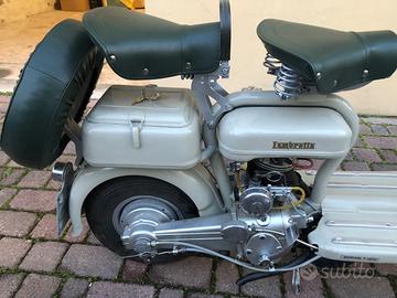 Lambretta d’epoca completamente ristrutturata