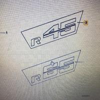 Stock Adesivi R45 Bmw