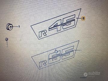 Stock Adesivi R45 Bmw