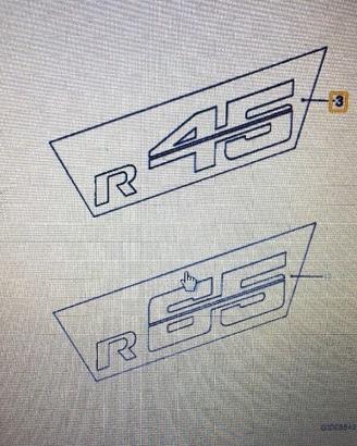 Stock Adesivi R45 Bmw
