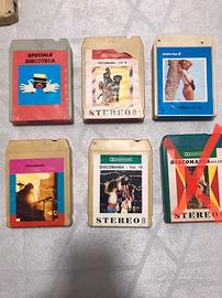 Cassette Stereo 8 Vintage italiane e straniere
