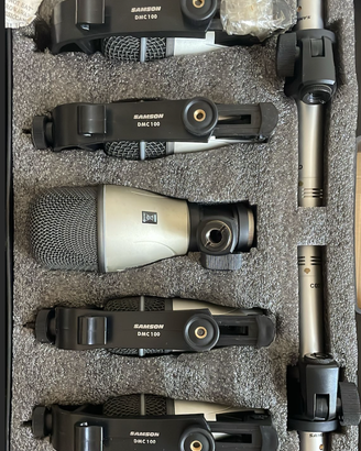 Samson DK707 – Kit microfoni per batteria