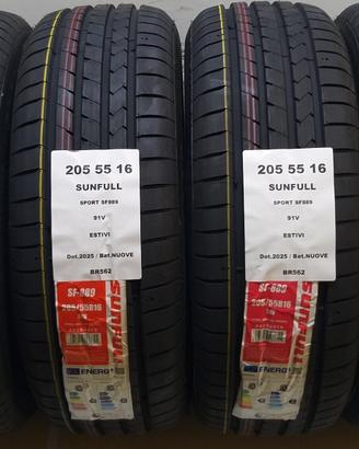 4 GOMME 205 55 16 SUNFULL BR562