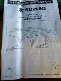 barre + portasci Mont blanc