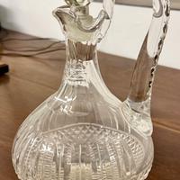 Caraffa in vetro smerigliato con tappo