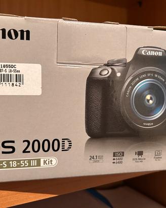 Fotocamera Canon EOS 2000D