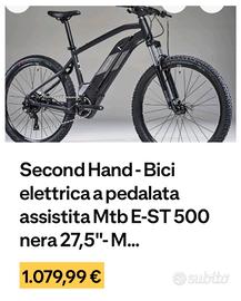 MTB rockrider E-ST 500 V3 