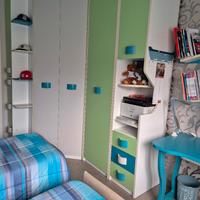 cameretta ragazzi angolare salva spazio..
