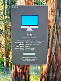 iMac 21.5 2017 retina 4k