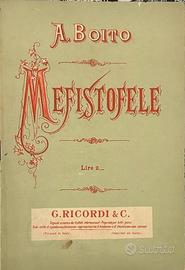 MEFISTOFELE - libretto d'opera
