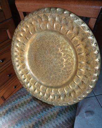 piatto ottone